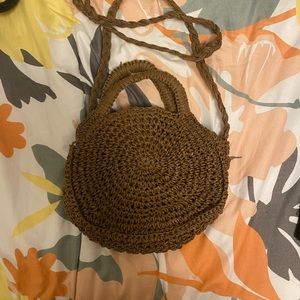 Brown crossbody bag